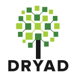 Dryad logo featuring a tree.